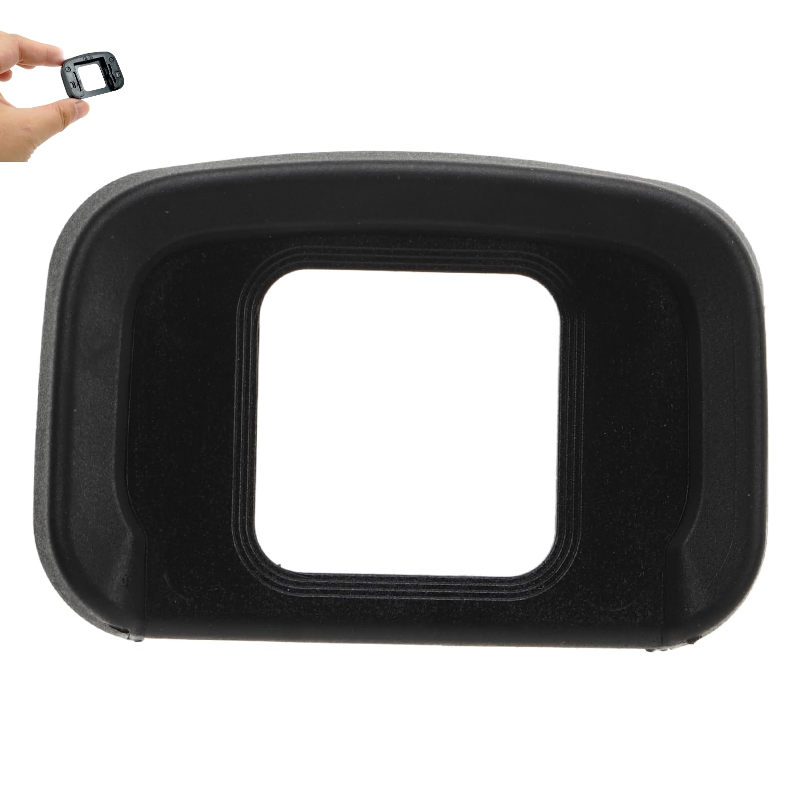 Camera Eyecup Viewfinder, DK30 Camera Eye Cup Eyepiece Replacement for Z50 Micro Single Camera, ABS Camera Viewfinder Eye Cup Protector for Outdoor Shooting