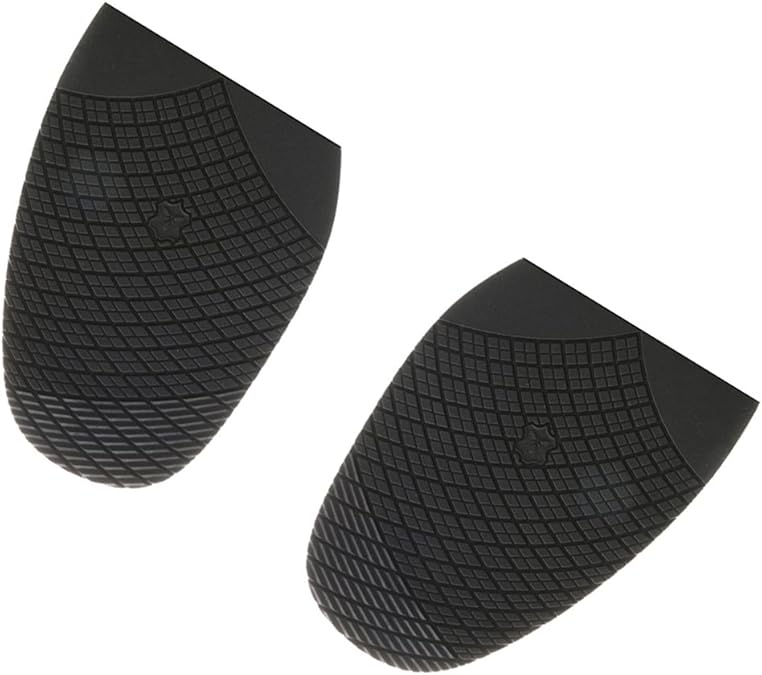 Black Rubber Shoe Half Sole Pad, Heel Plates Taps 18x12cm Amazon.co