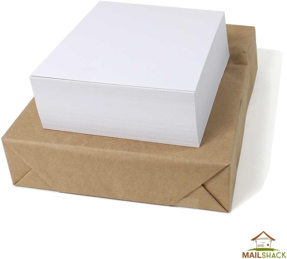 500 Sheets of A5 Pacemaker White Offset Paper 90gsm Suitable for Heat Set Web Offset and Sheet fed Applications