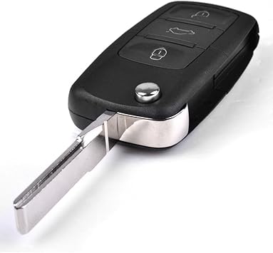 Coque 3 Boutons Pliable Pour Cle Telecommande Volkswagen Vw Bora Beetle Golf Polo Passat Skoda Flip Fob Case Amazon Fr High Tech