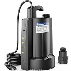 Acquaer 1/3 HP Automatic Submersible Water