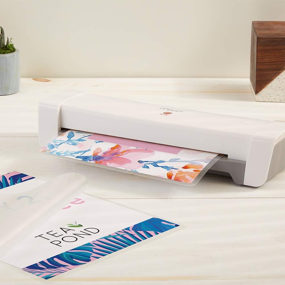 Mead Laminator, Thermal, HeatSeal Lamination Machine, 9.5" Max Width, includes EZAlign Laminating Sheets / Pouches (M1701862) : Office Products