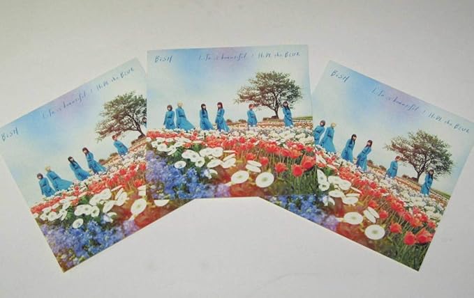 Amazon Co Jp Bish Life Is Beautiful Hide The Blue ステッカー 3枚セット ホビーグッツ ホビー 通販