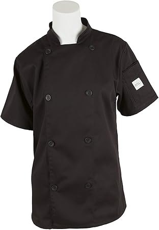 women's short sleeve black jacket