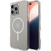 ZAGG Crystal Palace Snap Case for iPhone 16 Pro Max – Military-Grade 13ft Drop Protection, MagSafe Compatible, Crystal Clear, Anti-Yellowing, Graphene-Reinforced, Made from Recycled Materials