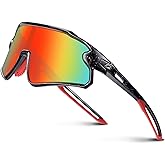 RIVBOS Youth Baseball Sunglasses for Kids(Boys&Girls) Polarized UV Protection Cycling Glasses RYS008