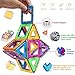 MIBOTE 110 PCS Magnetic Building Blocks Educational STEM Toys Imagination Magnet Tiles Toddler Building Blocks Set for Kids - All of Them are Strong Magnets