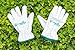 Heavy Duty Goatskin Leather Gardening Work Gloves for Men and Women (M)