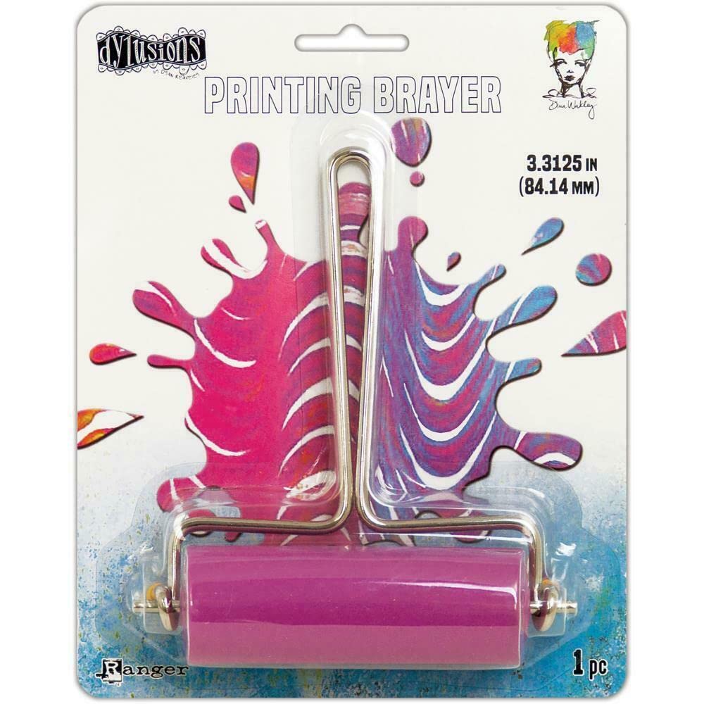 Ranger JET60000 Gel Press Brayers, Synthetic Material, Multicoloured, 3.3125 inch wide