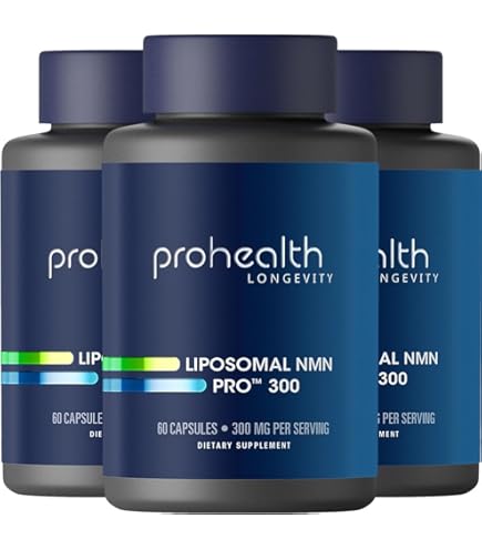 【お得3本】最高品質NMN Prohealth NMN PRO 300 PURE NMN 60カプセル 3本セット【新品】全国配送料無料 Amazon.com: ProHealth Liposomal NMN Pro 300 (60 Capsules, 3 Pack