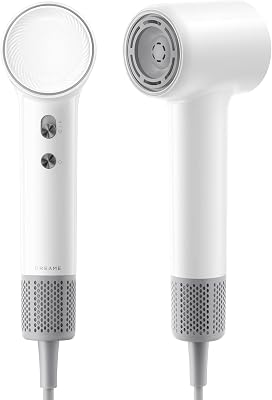 Mini, Phon Capelli Leggero (270 g), Asciugatura Rapida, Bianco