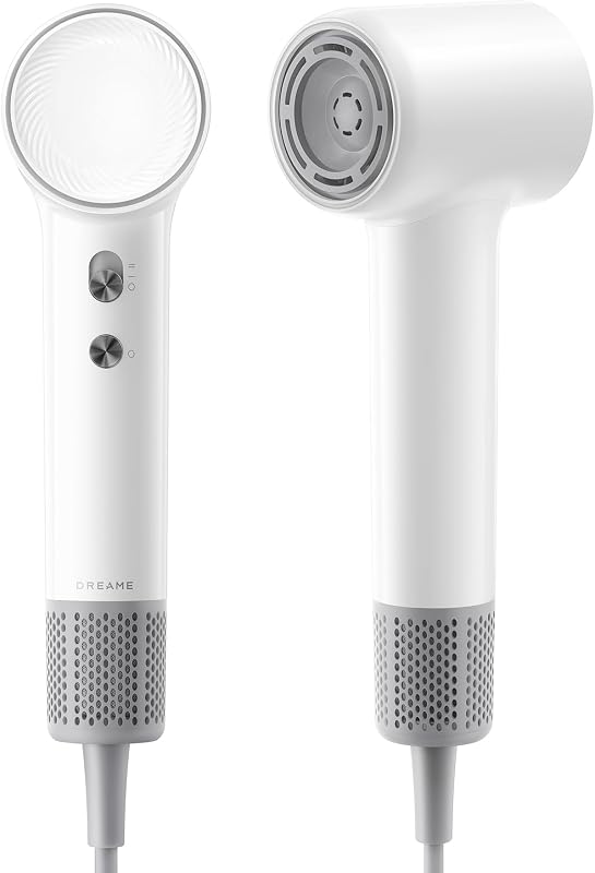 Mini, Phon Capelli Leggero (270 g), Asciugatura Rapida, Bianco