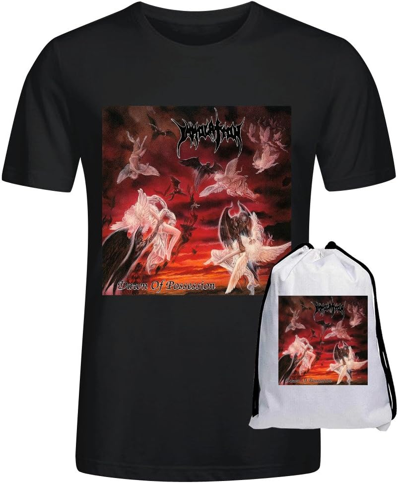 Fightor Immolation Dawn of Possession T Shirts for Mens Funny Round Neck