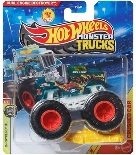 Amazon.com: Hot Wheels Monster Trucks Ramblin Wrecker Color