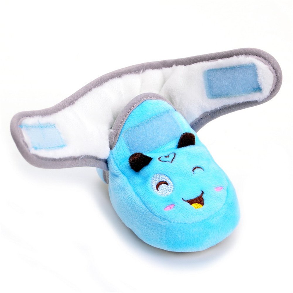 Zapatos de felpa cálidos para invierno para bebé niños niñas azul azul