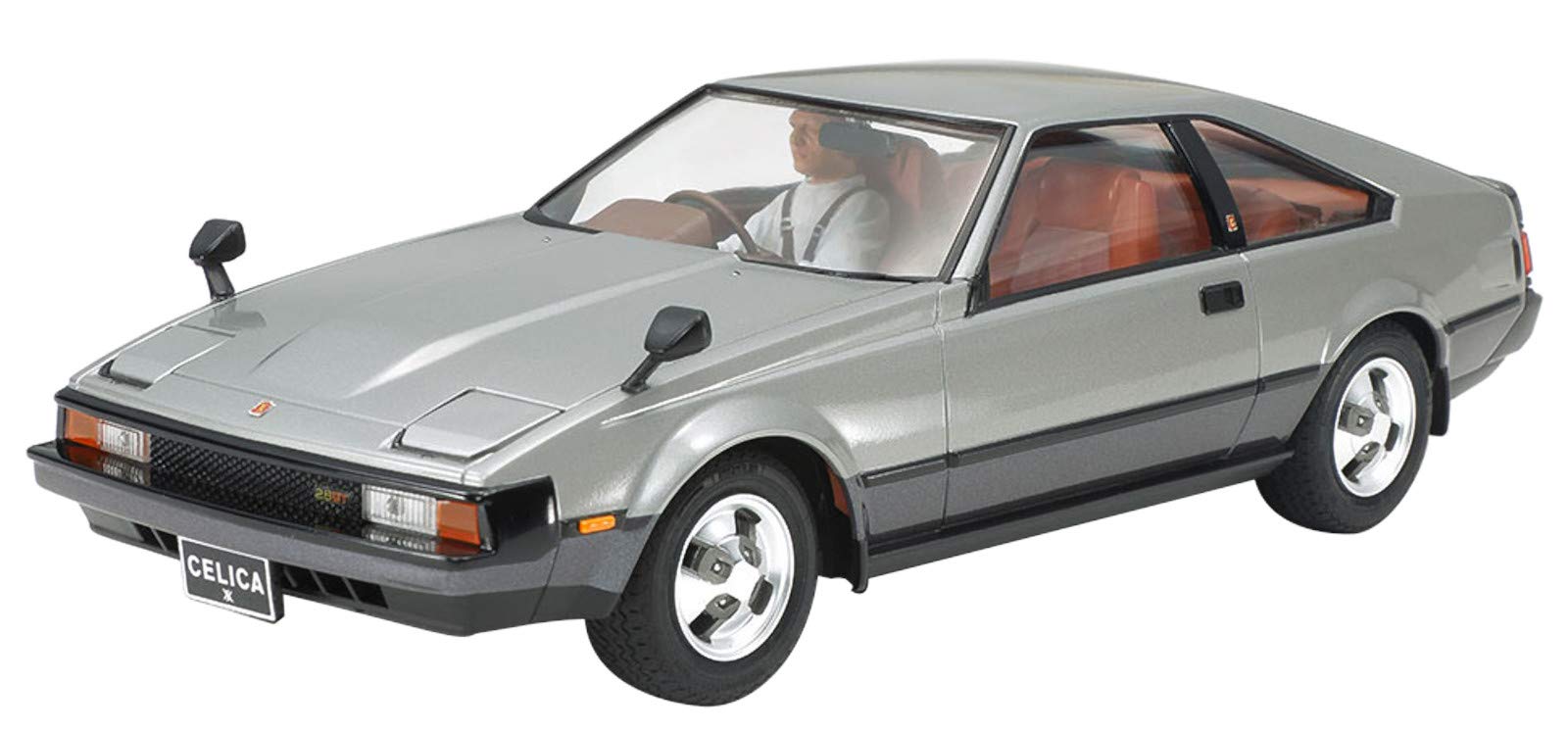 TAMIYA 24021 1:24 Toyota Celica XX 2800GT, faithful replica, model making, plastic kit, crafts, hobbies, gluing, model kit, assembly, unpainted