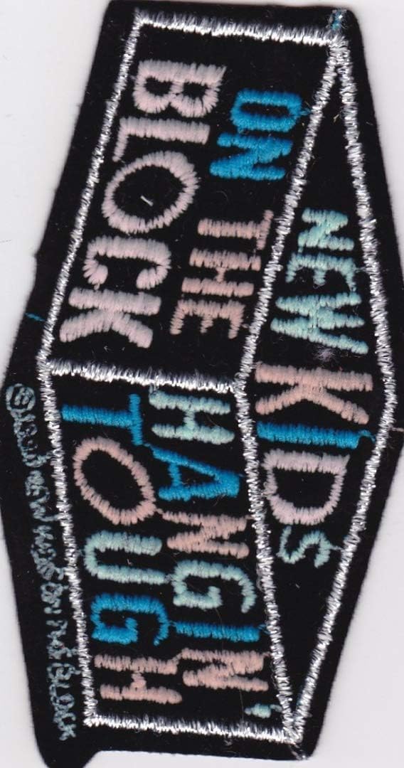 New Kids On The Block Music Patch - NKOTB - Hangin' Tough Cube 1990