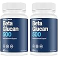Better Way Health Advanced Immune Support Supplement with Highly Purified Beta Glucan 500 - Immune System Booster - 500mg 60 Caps (Pack of 2)