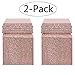 2pcs Rose Gold Sequin Table Runners,12 X 108 Inch Glitter Rose Gold Table Runner for Wedding Birthday Bachelorette Baby Shower Party Supplies