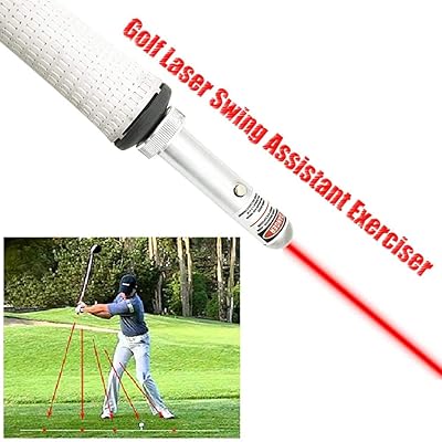 Jungles Golf Swing Trainers - Golf Flat Swing Assisted Exerciser - Golf Aid Training Pointer Point Address Swing Analysers