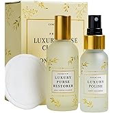 Leather Purse Cleaner & Conditioner for Handbags, Designer Bags, and Luxury Purses, Recommended Leather Cleaner for Handbags & Leather Conditioner for Purses by Combat Cleaner