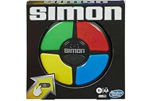 Hasbro Gaming Simon Handheld Electronic Memory Game With Lights and Sounds for Kids Ages 8 and Up