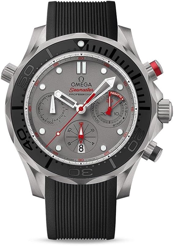 omega seamaster diver automatic chronograph men's watch