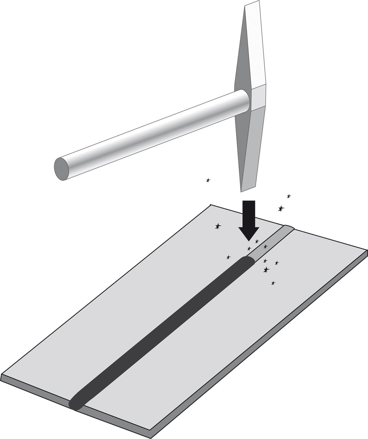 Fartools 150504 Hammer for Welding, Black - Image 3
