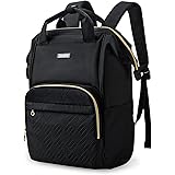 Laptop Backpack for Women, BAGSMART Travel Backpacks 15.6 Inch Notebook Doctor Back pack (black)