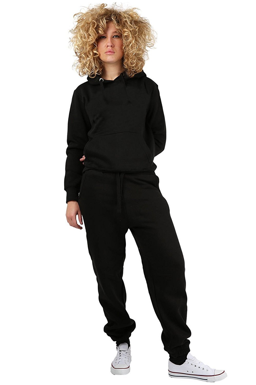 MALAIKA ® Womens Plain 2Pcs Tracksuit 