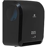 Pacific Blue Ultra 8" High-Capacity Automated Touchless Paper Towel Dispenser by GP PRO (Georgia-Pacific); Black; 59590; 12.9" W x 9" D x 16" H; 1 Dispenser