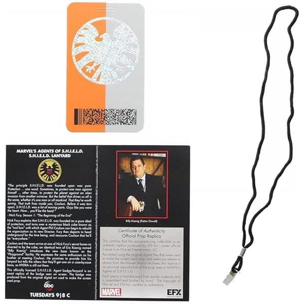 「アベンジャーズ　S.H.I.E.L.D.　エージェント バッジ」jo-db アベンジャーズ S.H.I.E.L.D. エージェント バッジ」jo-d