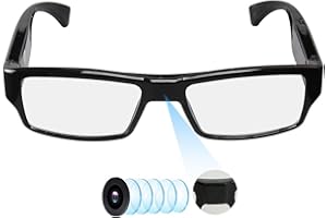 KONLEYA 1080P HD Camera Glasses Video Recording Glasses Hands-Free Eyewear Camera for Outdoor Sports, Travel, and Adventures Built-in 32GB TF Card