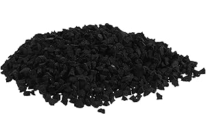 Beavorty Artificial Turf Filler Pellets 1Kg Bag Rubber Particles for Football Field Outdoor Athletic Surface