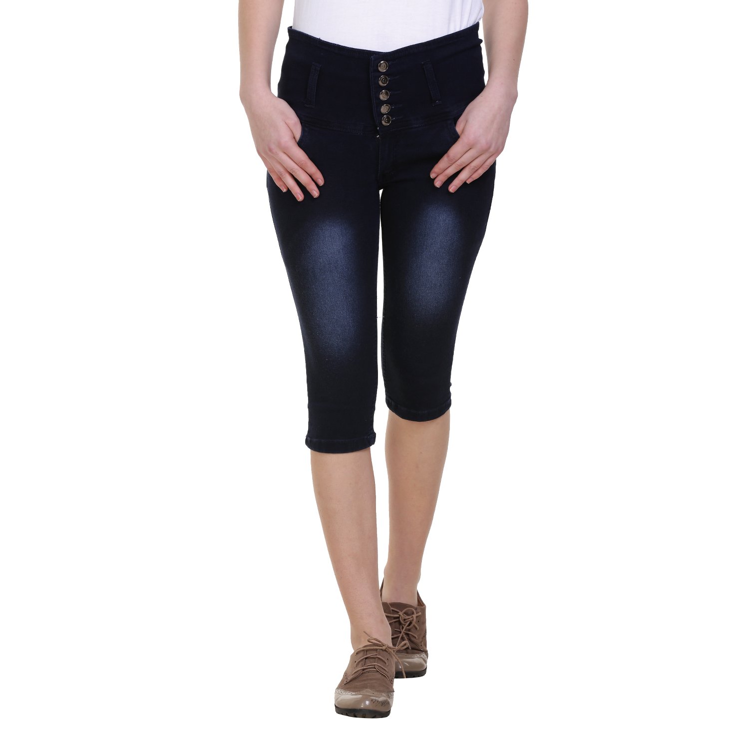 pantoff women's blue capri