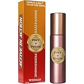 Pherolec Global follow your senses... Prey & Touch Pulse Point Pheromone for Women - Extra Strength Pheromone - Perfume for Women with Long-lasting Scent - Travel Size - 0.34 Fl. Oz