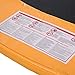 Exacme 10 12 14 15 16 Feet Trampoline Replacement Safety Spring Cover Round Frame Pad Without Holes, Orange