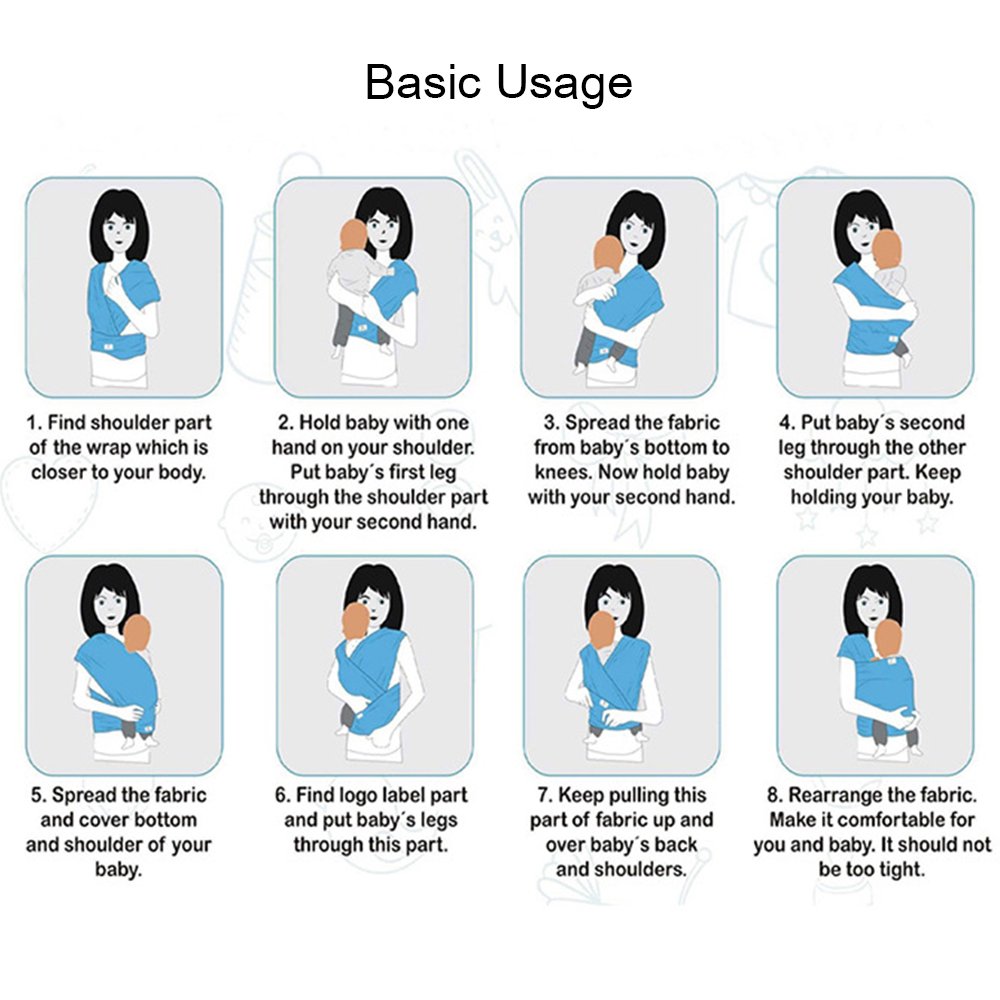 soft baby wrap carrier