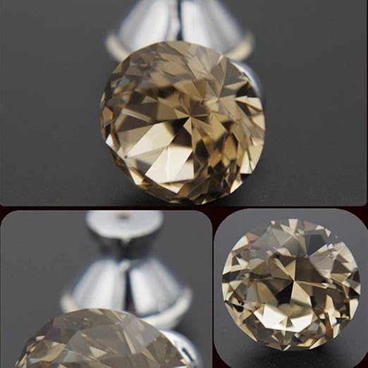 Perillas de gabinete 20 Piezas Tirador de Cristal Tirador de Vidrio