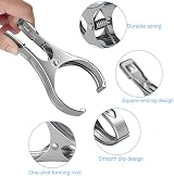 Vicloon 6 Pcs Stainless Steel Beach Towel Clips 12cm Large Sunbed Pegs view 3
