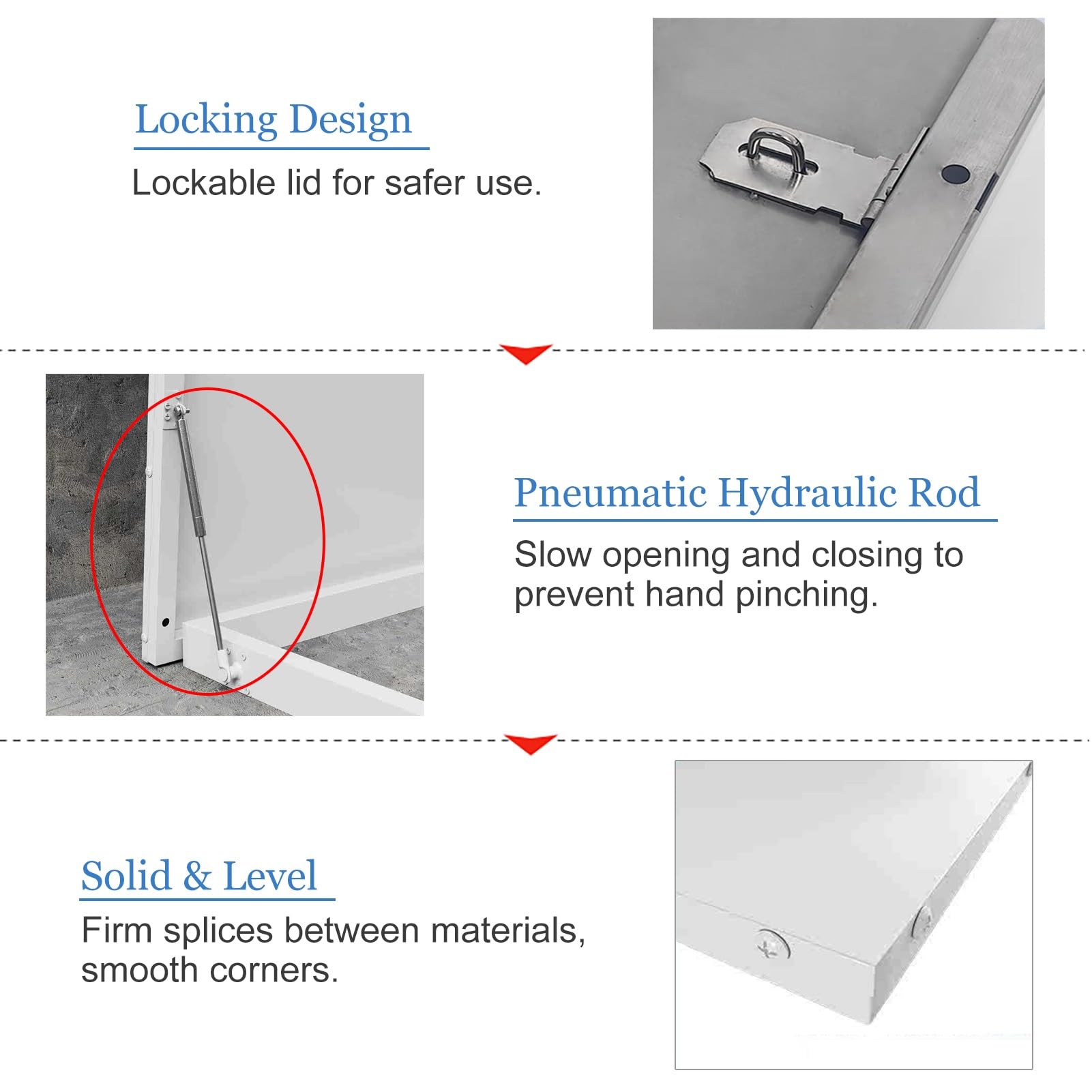 Access Entry Using Rod Roof Access Hatch Heavy Duty With Support Rods - Aluminum, Custom Sizes ...