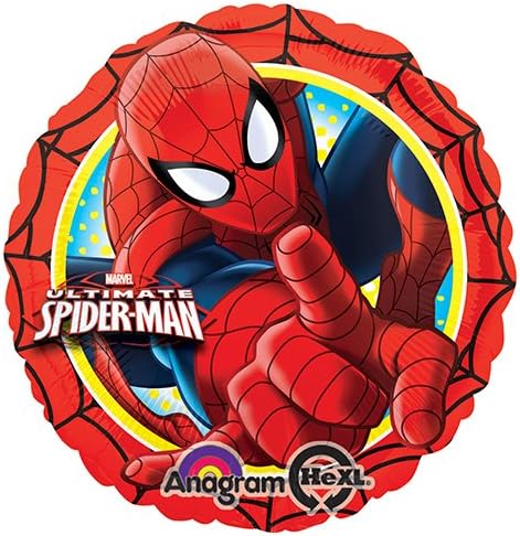 Anagram Spider-Man Action Foil Balloon, 18", Multicolored