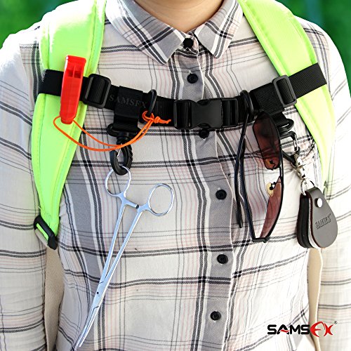 Backpack Chest Strap Nylon bing Adjustable Universal Sternum Strap