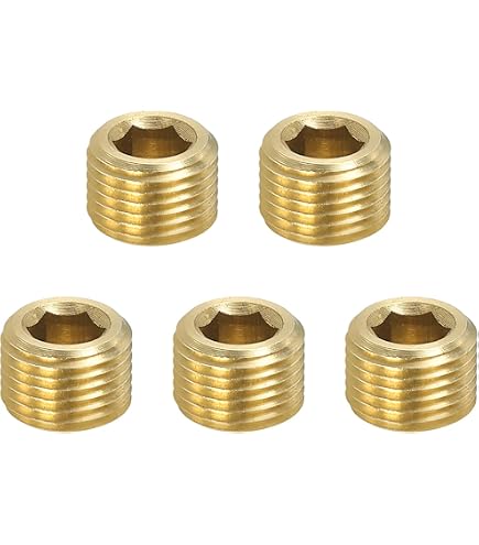 G Thread Fittings Diagram Uxcell 3pcs Brass Threaded Pipe Fitting G3/8 ...
