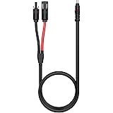 SolarEnz Solar Connector to DC8mm Adapter Cable Perfectly Solar Connector Solar Generator Portable Power Station and Solar Pa