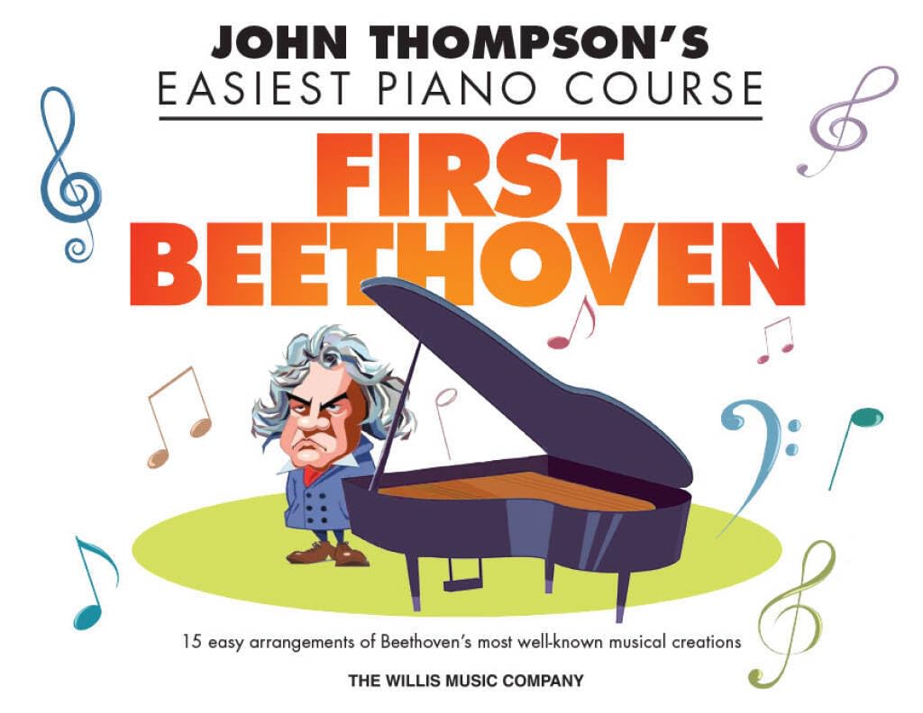 First Beethoven. Piano Solo.: John Thompson's Easiest Piano Course