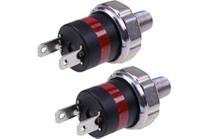 kmdiesel FSC17491907 Normally Open 2 Blade Kick-Off Low Air Pressure Indicator Switch 1749-1907 FSC-1749-1907 FSC 1749 1907 fits Freightliner Century Columbia Class (1749-1907)