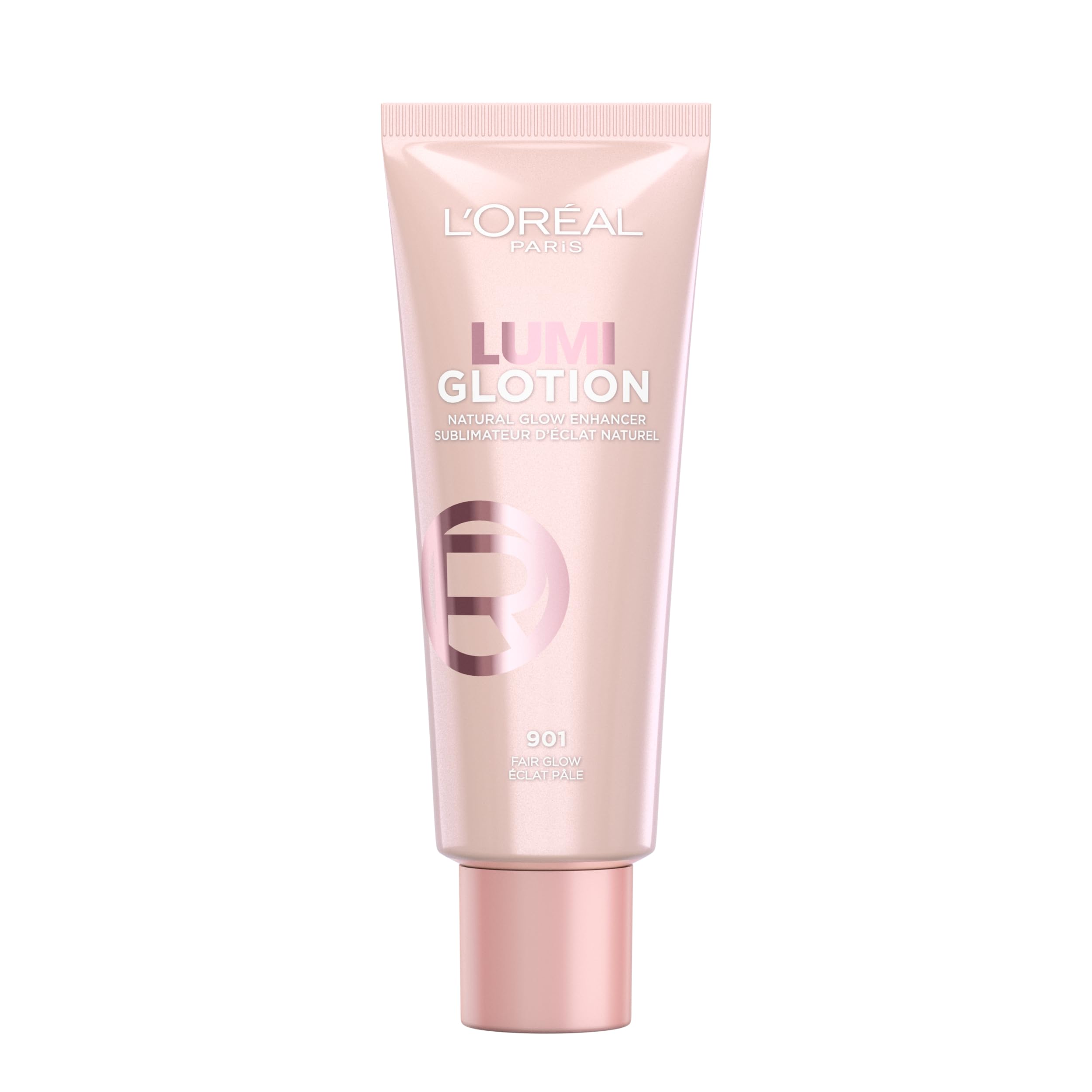L'Oréal Paris Multi-Use Glow Enhancer, 24h Hydration with Shea Butter and Glycerin, for Face and Body, Paradise Lumi Glotion, Shade 901: Fair Glow, 40 ml