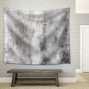 Background from High Detailed Fragment Stone Wall - Fabric Wall Tapestry Home Decor - 51x60 inches
