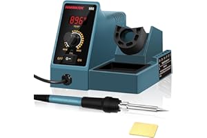 Soldering Stations, Professional Soldering Iron Station Set, Adjustable Temperature 200-480°C, Temperature Difference Setting